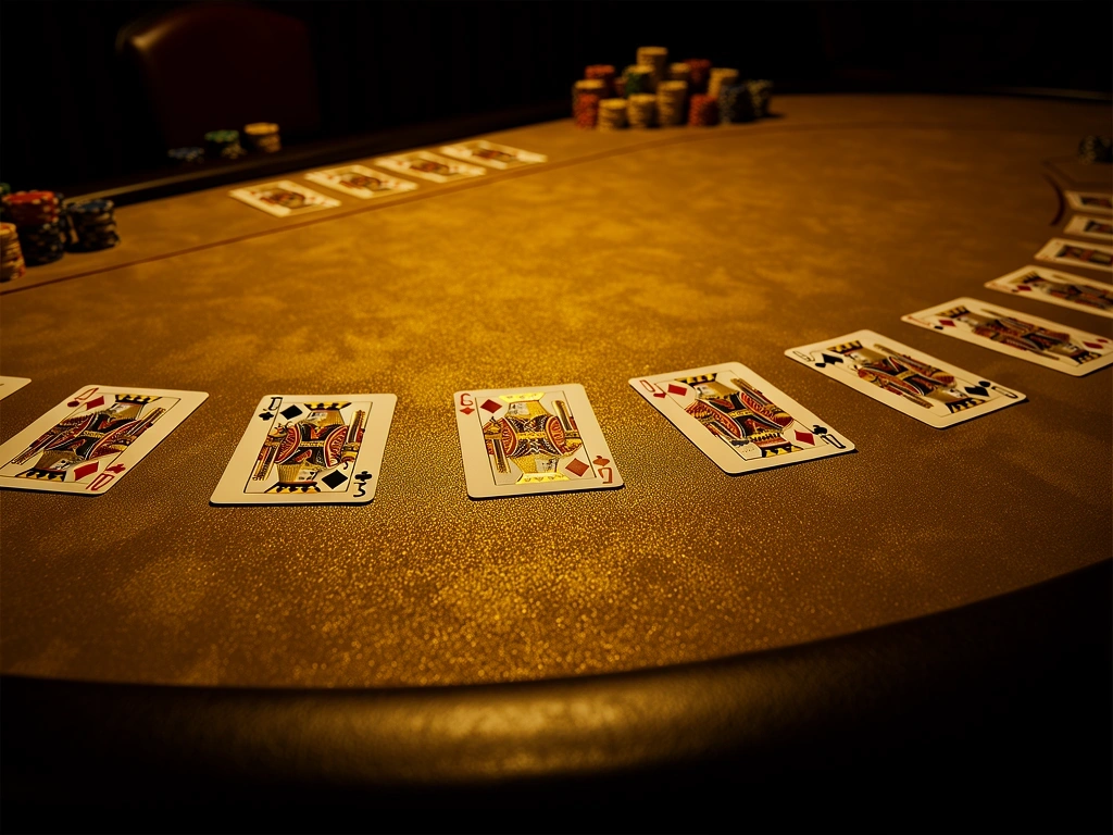 Elegantna poker atmosfera